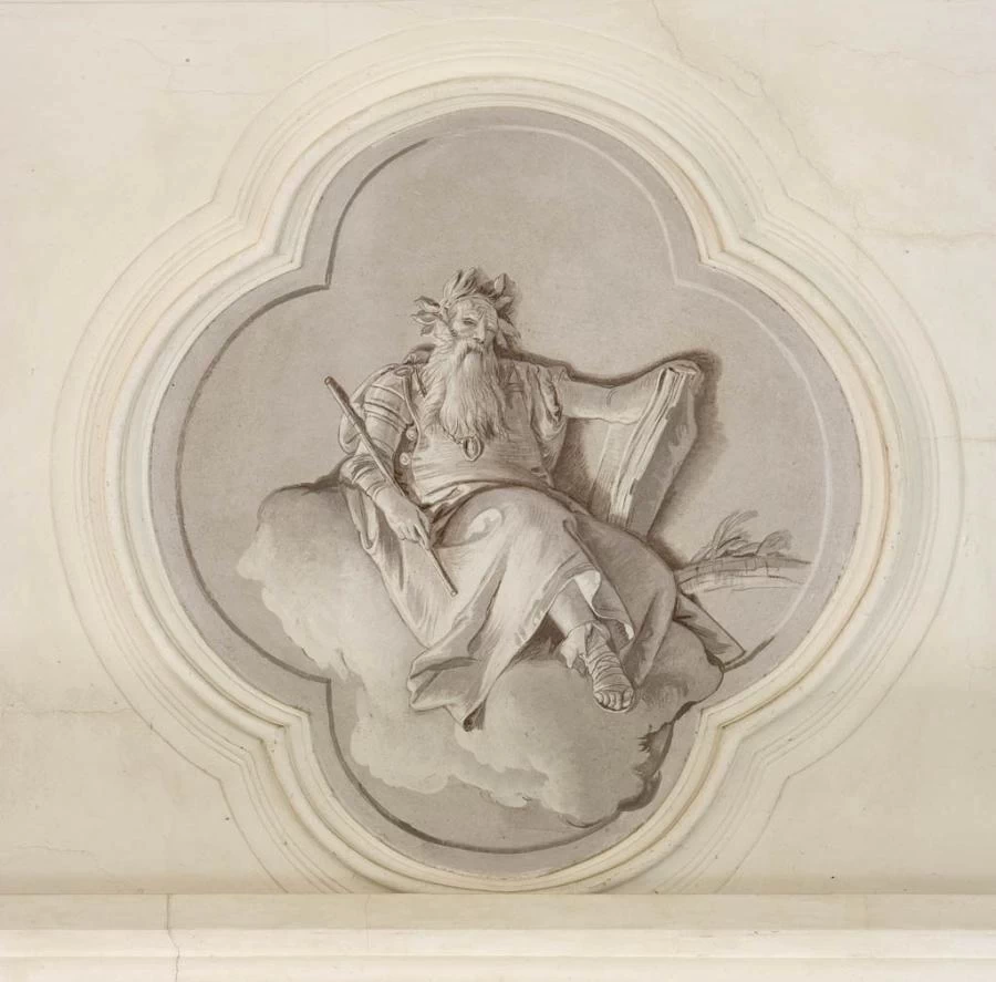 Il Merito - salone di villa Cordellina Molin Marzotto Lombardi - Montecchio Maggiore